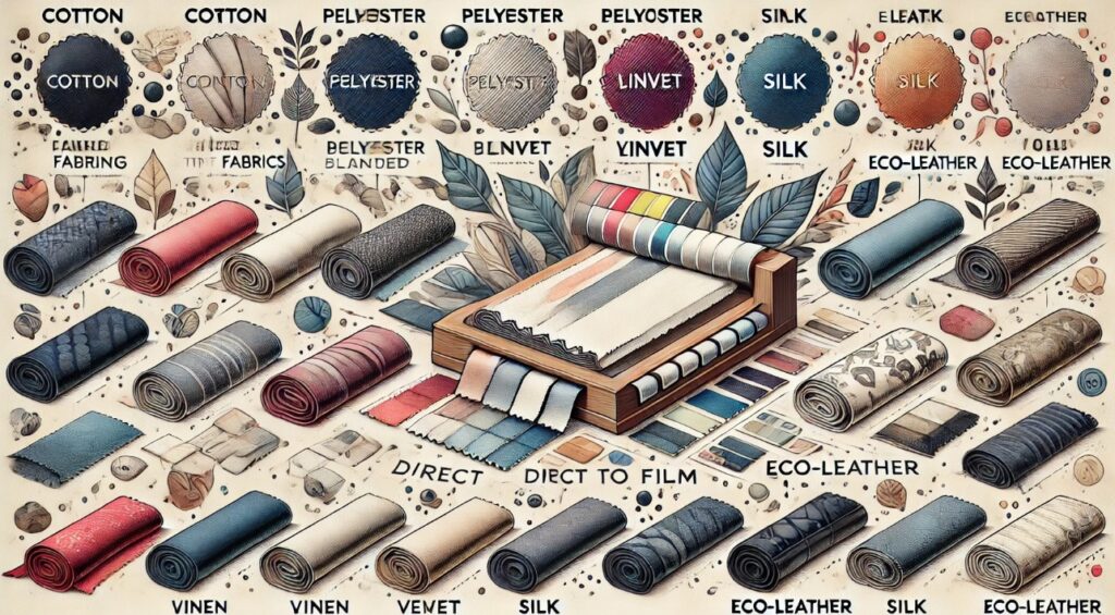 На які тканини можна нанести дтф