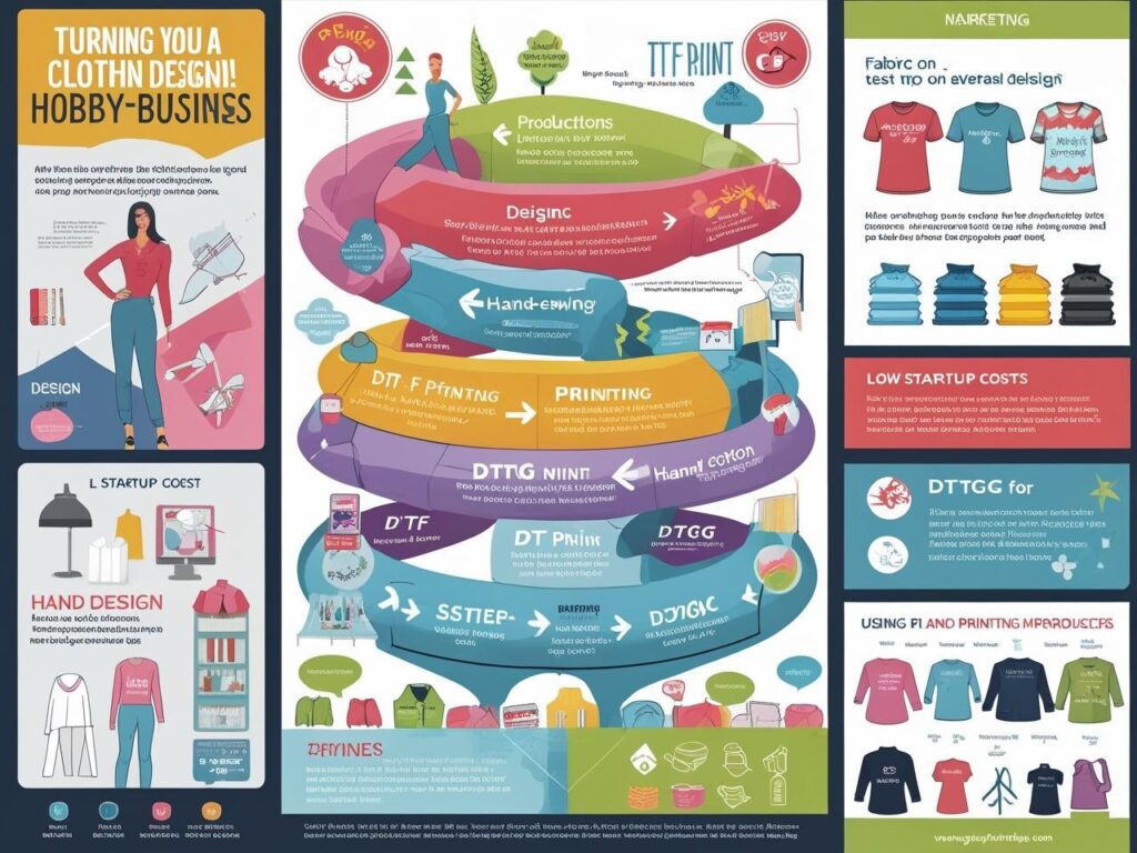 Як перетворити хобі зі створення одягу в прибутковий бізнес з DTF/DTG-друком