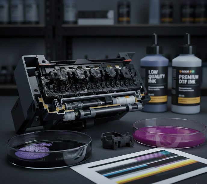 Чому низька якість чорнил зменшує ресурс принтера